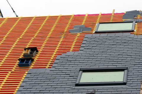 Renovation toit ardoise Brest